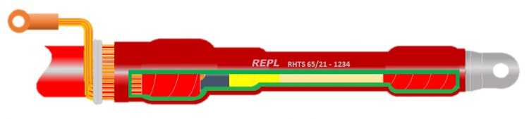 RHTS-X = Heat Shrinkable Cable Termination Kits for Polymeric Insulated Cables up to 24kV